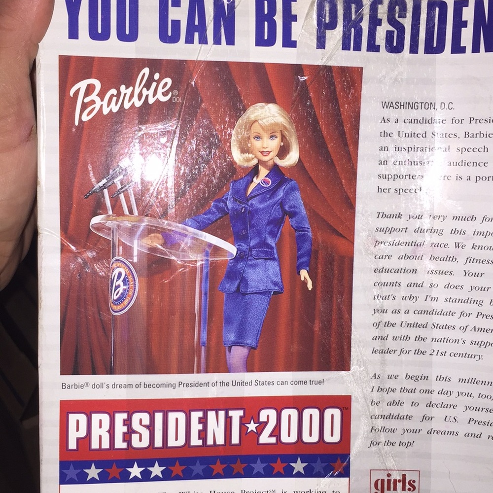 President 2000 Barbie